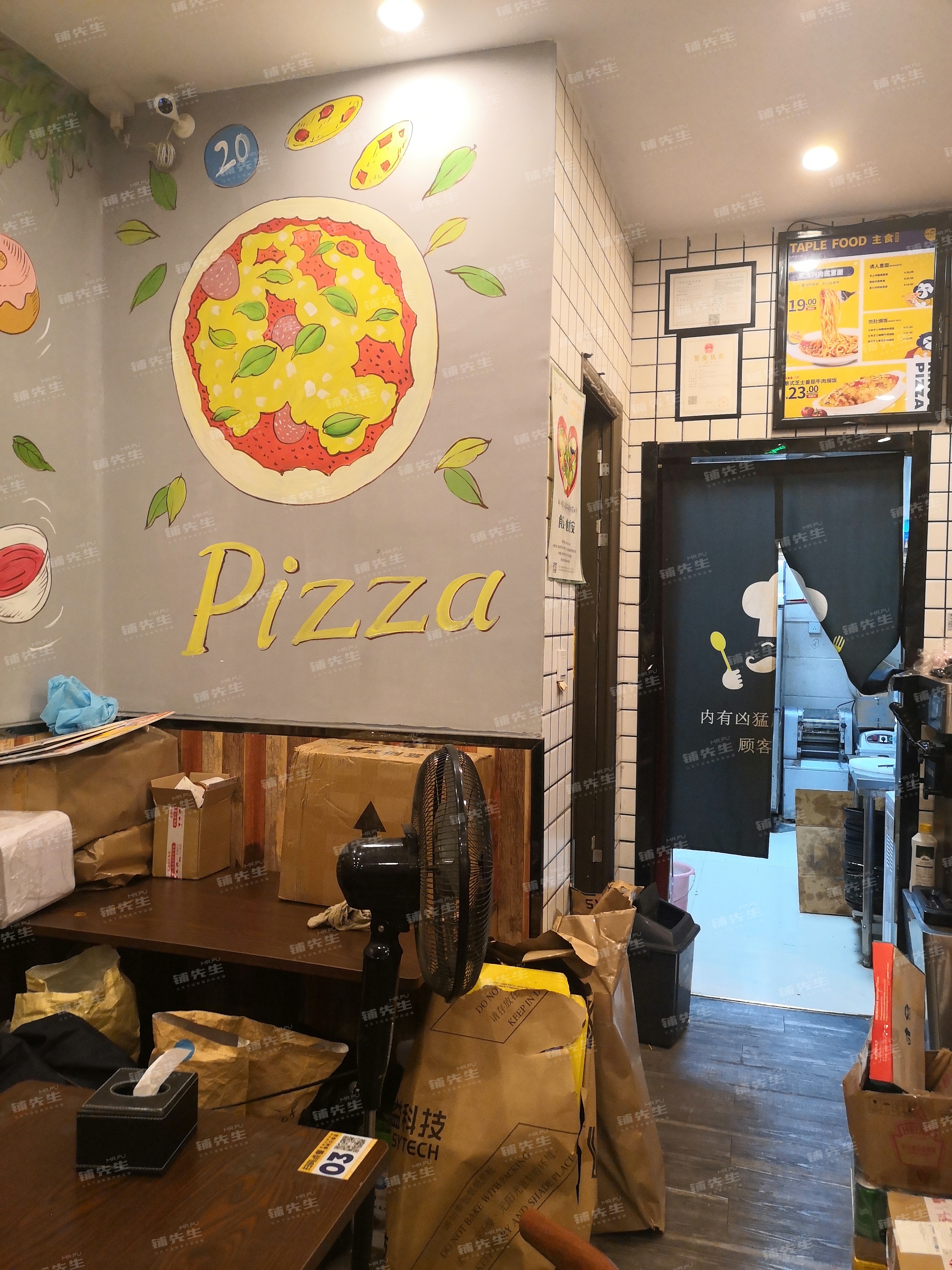 南海区大沥镇披萨店转让费位于高档小区人流量大可空铺转