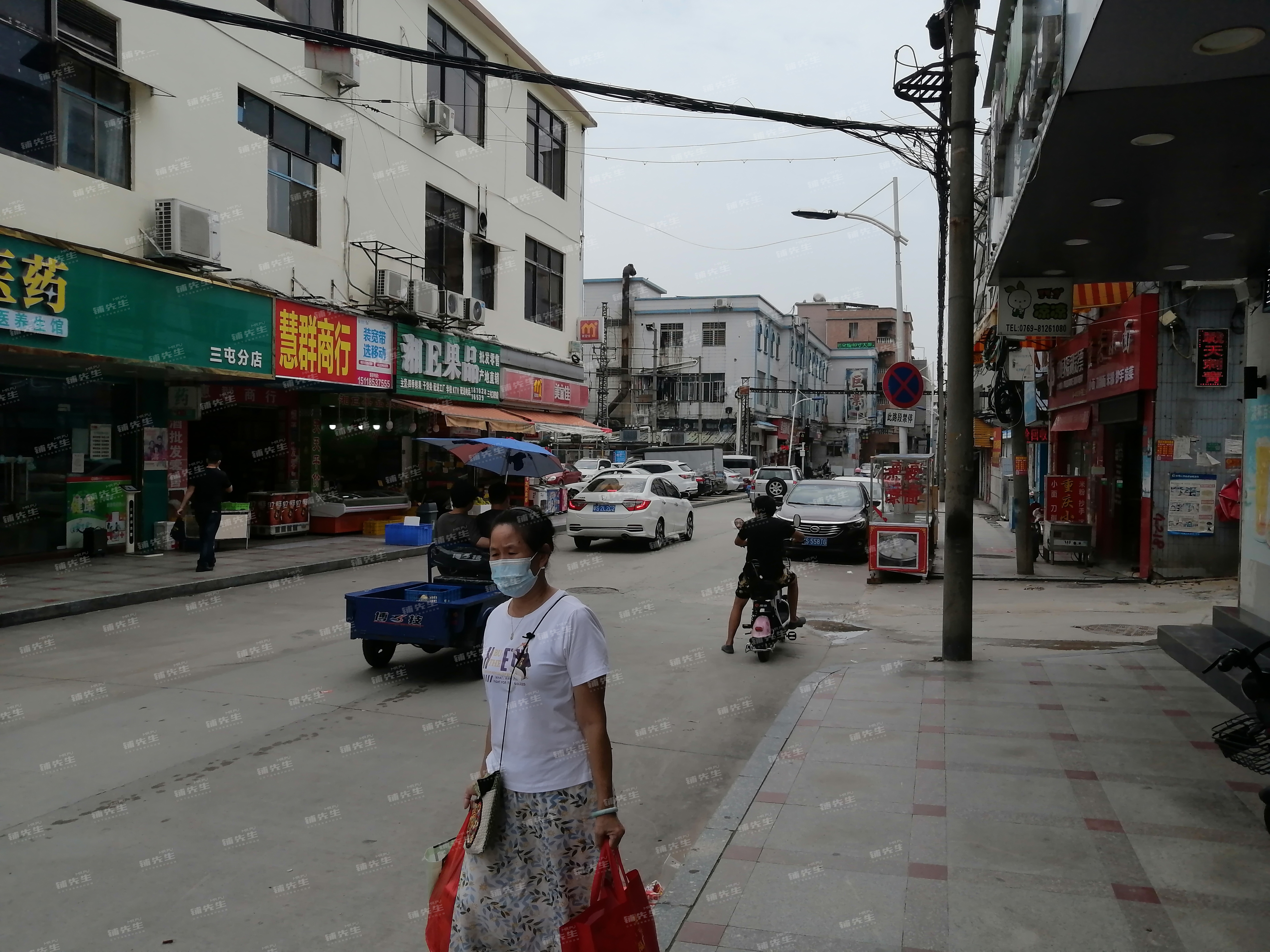 东莞市厚街镇50㎡冷饮甜品店店铺转让|厚街三屯工业区商业街三叉路口